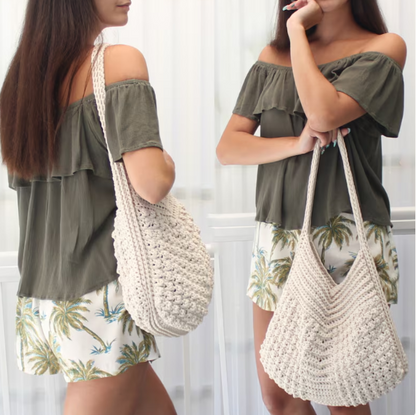 Macie Crochet Tote Bag PDF Pattern