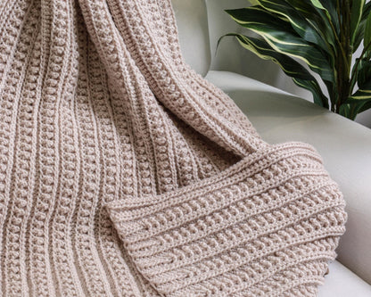 ATHENA Blanket Crochet Pattern | Two Textures, 16 Sizes | PDF - Hakel Liebe
