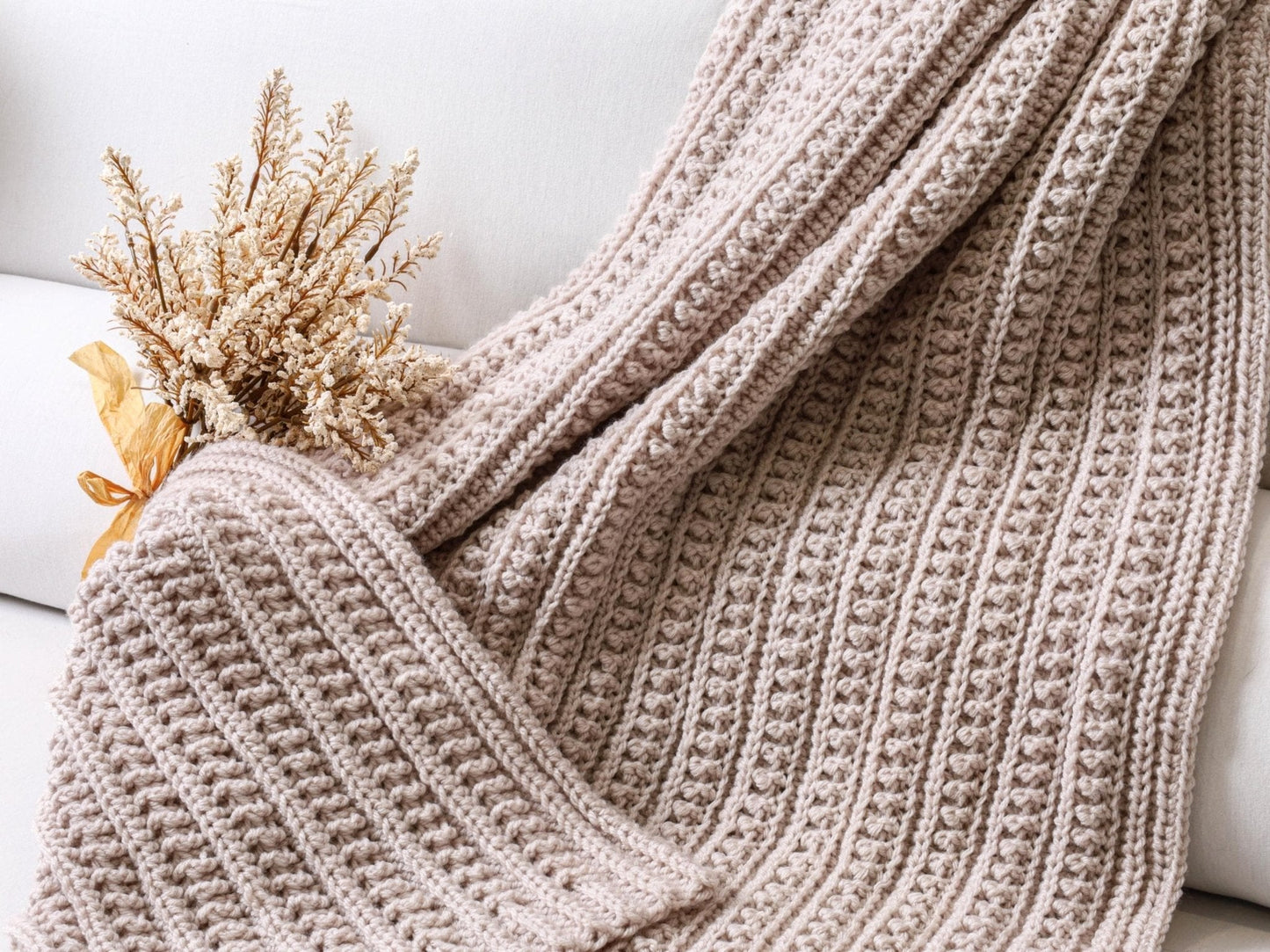 ATHENA Blanket Crochet Pattern | Two Textures, 16 Sizes | PDF - Hakel Liebe