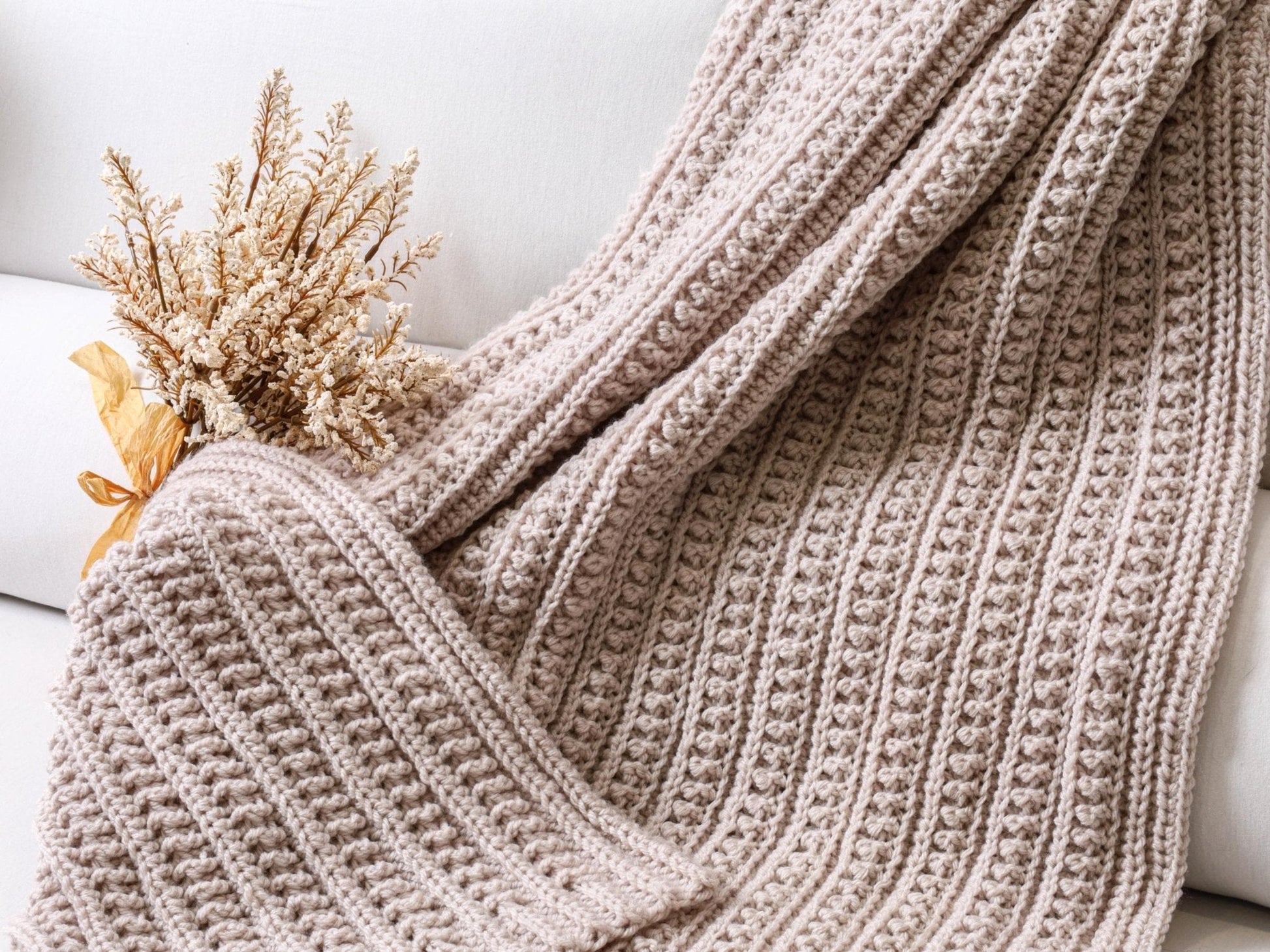 ATHENA Blanket Crochet Pattern | Two Textures, 16 Sizes | PDF - Hakel Liebe