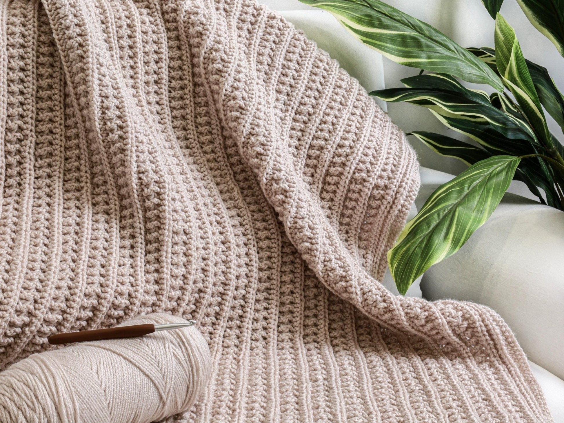 ATHENA Blanket Crochet Pattern | Two Textures, 16 Sizes | PDF - Hakel Liebe