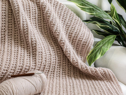 ATHENA Blanket Crochet Pattern | Two Textures, 16 Sizes | PDF - Hakel Liebe