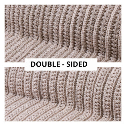 ATHENA Blanket Crochet Pattern | Two Textures, 16 Sizes | PDF - Hakel Liebe
