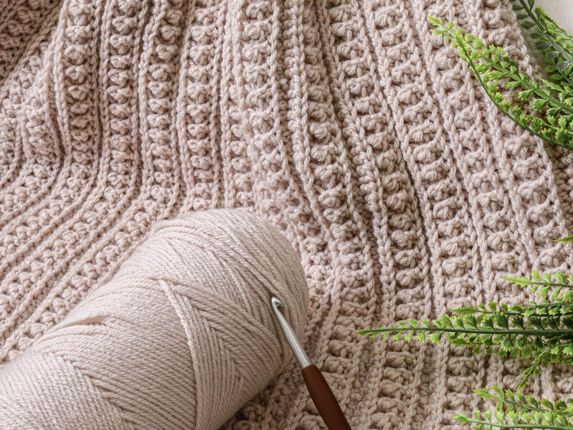 ATHENA Blanket Crochet Pattern | Two Textures, 16 Sizes | PDF - Hakel Liebe