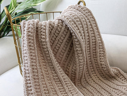 ATHENA Blanket Crochet Pattern | Two Textures, 16 Sizes | PDF - Hakel Liebe