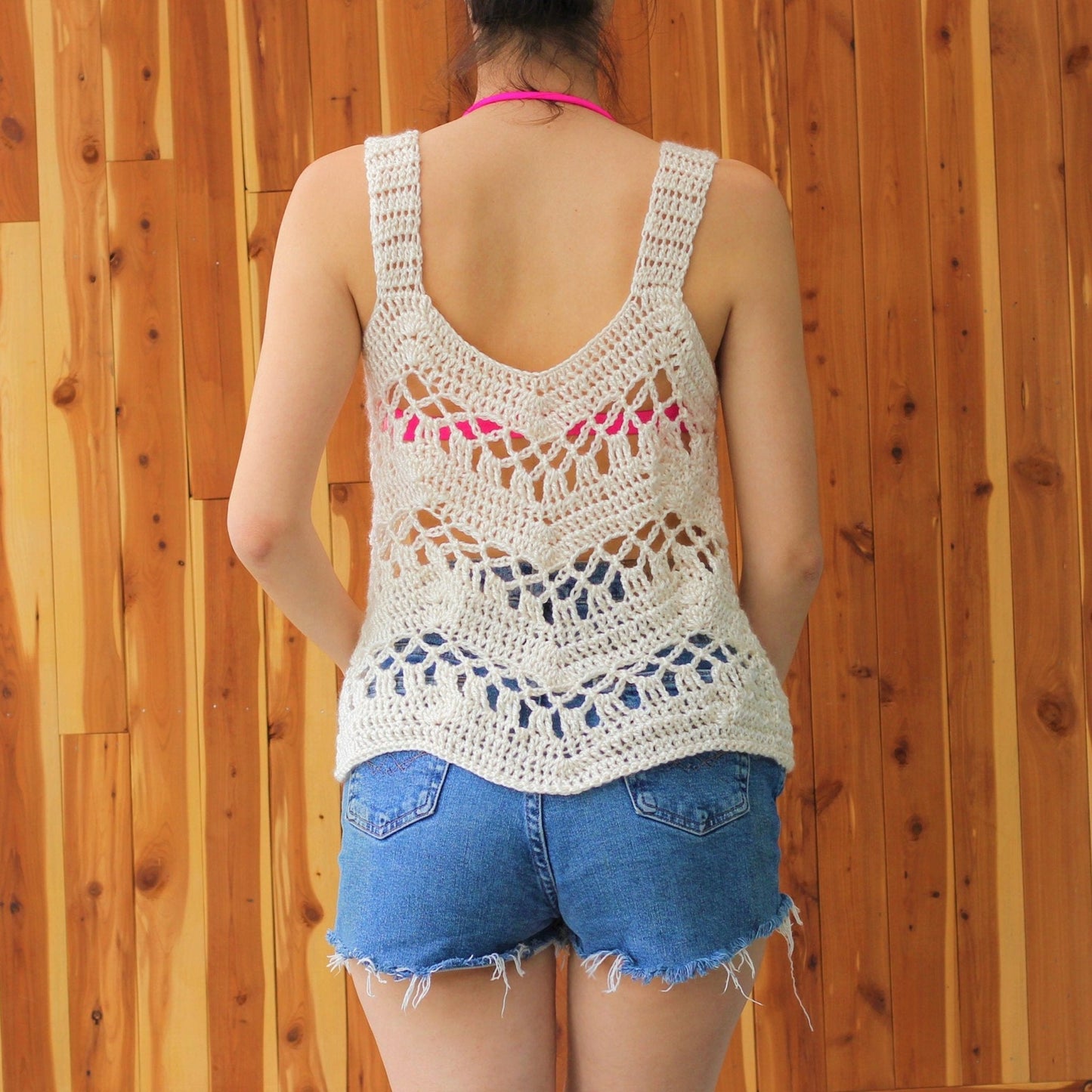 CALIDA Beach Top Crochet Pattern | 21 Rows to Summer | PDF (S–2XL) - Hakel Liebe