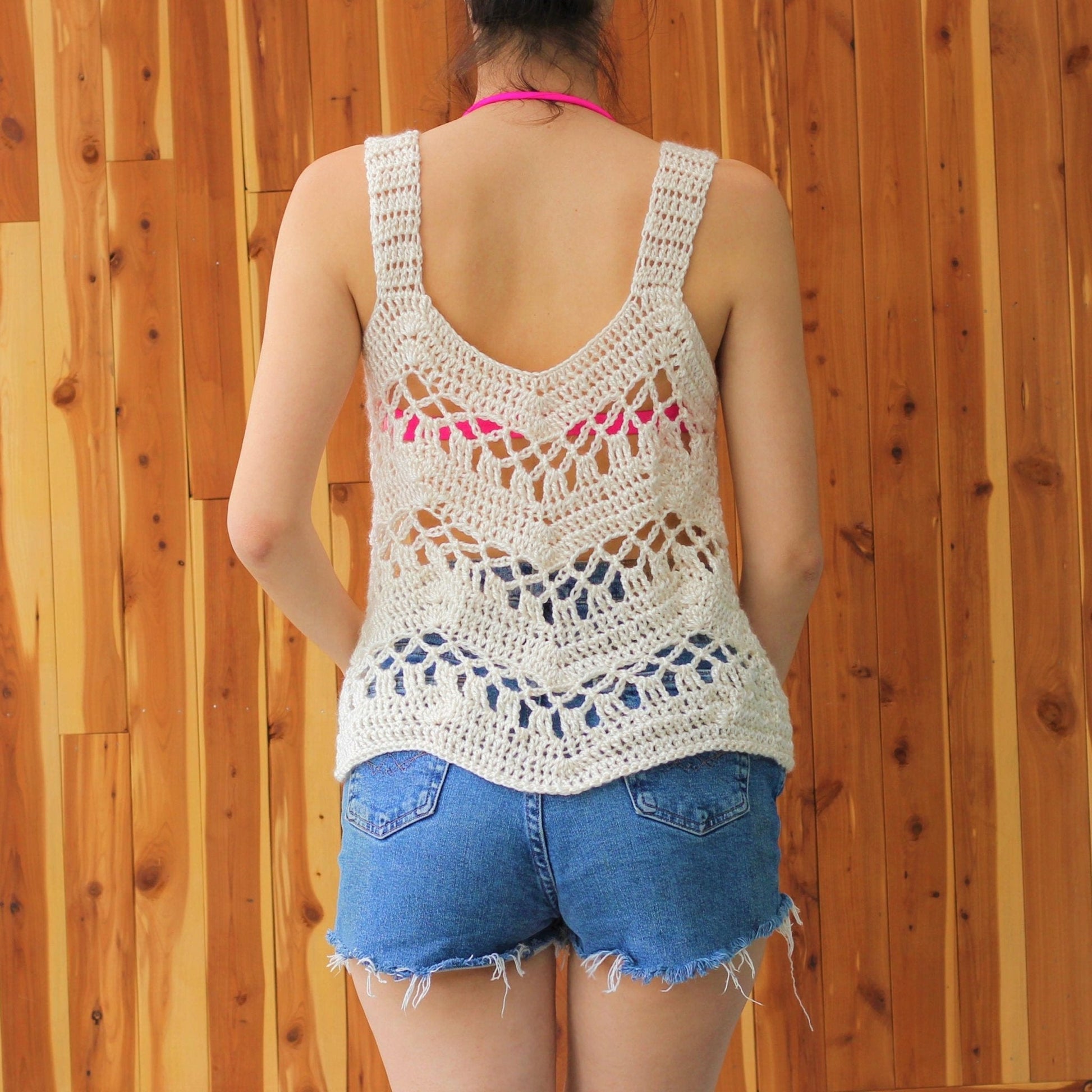 CALIDA Beach Top Crochet Pattern | 21 Rows to Summer | PDF (S–2XL) - Hakel Liebe