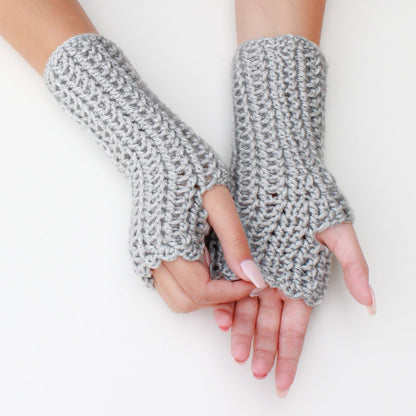 CAMILA Fingerless Gloves Crochet Pattern | 2-Hour Gift Project | PDF (S–L) - Hakel Liebe