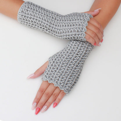 CAMILA Fingerless Gloves Crochet Pattern | 2-Hour Gift Project | PDF (S–L) - Hakel Liebe