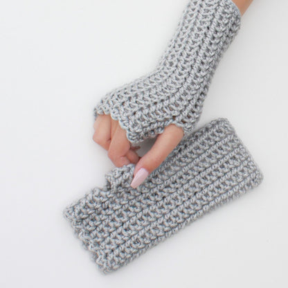 CAMILA Fingerless Gloves Crochet Pattern | 2-Hour Gift Project | PDF (S–L) - Hakel Liebe