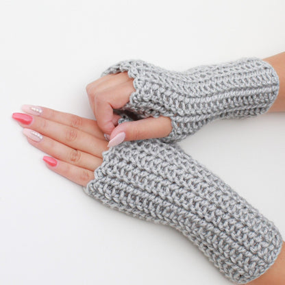 CAMILA Fingerless Gloves Crochet Pattern | 2-Hour Gift Project | PDF (S–L) - Hakel Liebe