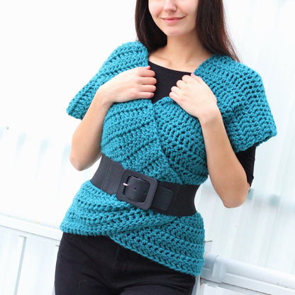 CARA Vest Crochet Pattern | Seamless Flat-Worked Layer | PDF (XS–3XL) - Hakel Liebe