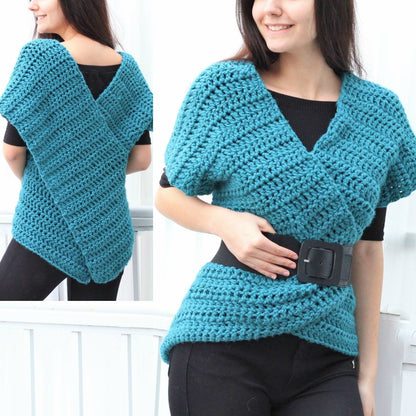 CARA Vest Crochet Pattern | Seamless Flat-Worked Layer | PDF (XS–3XL) - Hakel Liebe