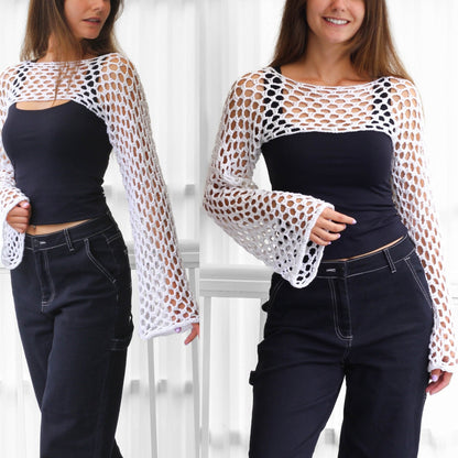 Crochet Pattern SHRUGELIS Shrug Bolero – PDF