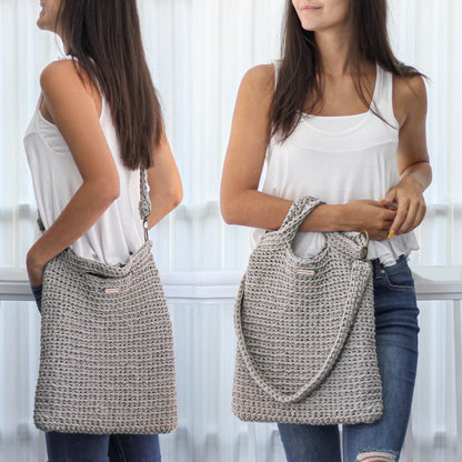 LIMA Convertible Bag Crochet Pattern | Crossbody, Shoulder, Handbag & Tote in One | PDF - Hakel Liebe