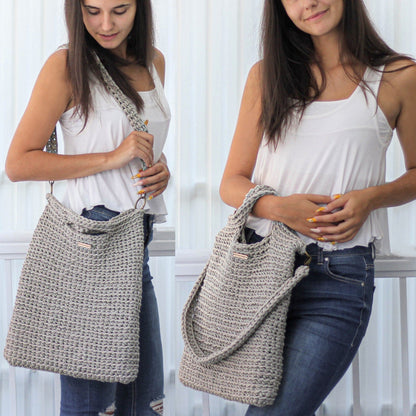 LIMA Convertible Bag Crochet Pattern | Crossbody, Shoulder, Handbag & Tote in One | PDF - Hakel Liebe