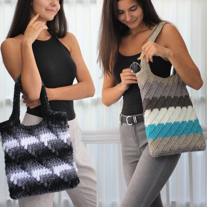 PARIS Handbag Crochet Pattern | Urban Boho Bag, Any Yarn Weight | PDF - Hakel Liebe