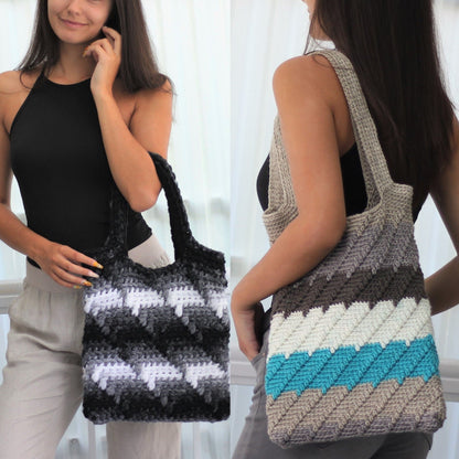 PARIS Handbag Crochet Pattern | Urban Boho Bag, Any Yarn Weight | PDF - Hakel Liebe
