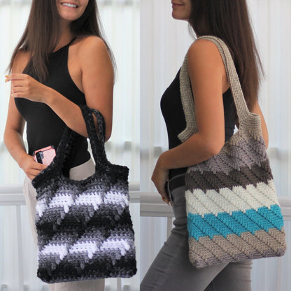 PARIS Handbag Crochet Pattern | Urban Boho Bag, Any Yarn Weight | PDF - Hakel Liebe