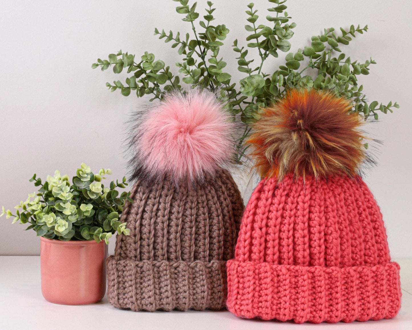 RILEY Chunky Beanie Crochet Pattern | Squishy Super Bulky Hat in 6 Sizes | PDF - Hakel Liebe