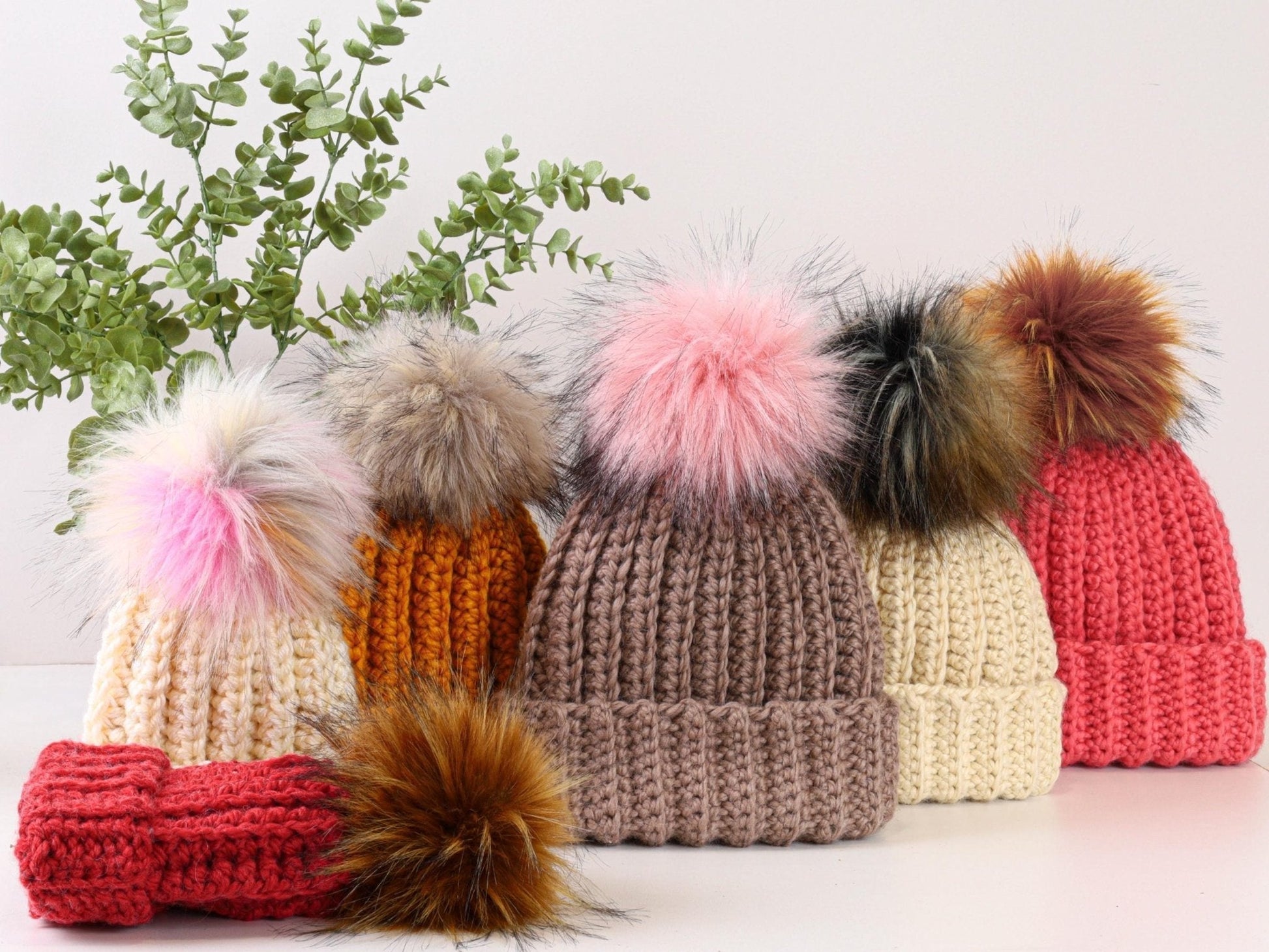 RILEY Chunky Beanie Crochet Pattern | Squishy Super Bulky Hat in 6 Sizes | PDF - Hakel Liebe