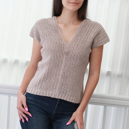 STELLA Crop Top Crochet Pattern | Flattering Boho Tank | PDF (XS–2XL) - Hakel Liebe
