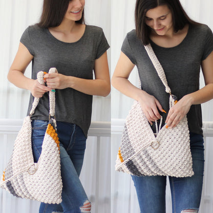 VEGAS Bag Crochet Pattern | Bubble-Texture Bag in 6 Sizes | PDF - Hakel Liebe