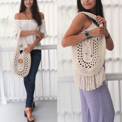 Reversible 2-in-1 Bag Crochet Pattern | One Bag, Two Looks in 10 Rows | PDF - Hakel Liebe