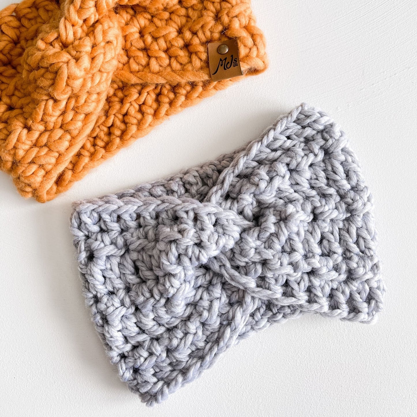 CROCHET PATTERN/ Glacier Twist Headband
