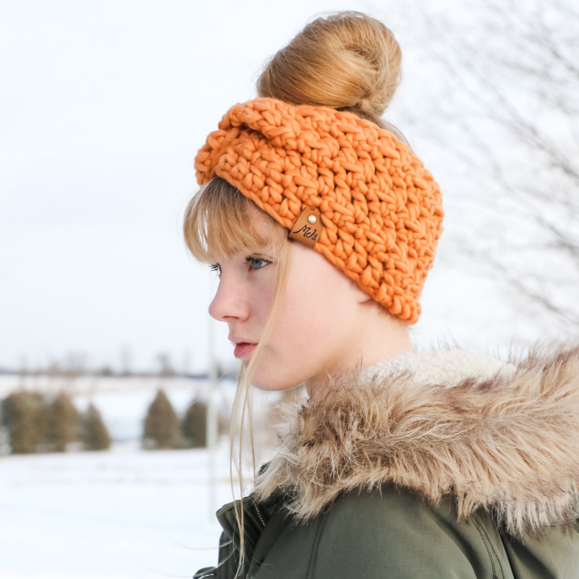 CROCHET PATTERN/ Glacier Twist Headband