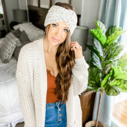 CROCHET PATTERN/ Glacier Twist Headband
