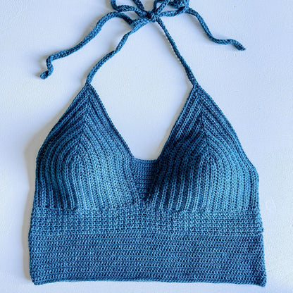 CROCHET PATTERN & VIDEO/ Stroll in The Park Halter Top, crochet halter top, crochet tank top, size inclusive, pdf, summer crochet pattern