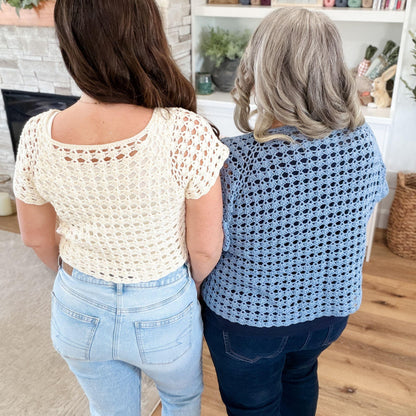 CROCHET PATTERN & VIDEO/ Solea Shell Stitch Cardigan Pattern, Summer Cardigan, Top-Down Cardigan, Xs-5X, Seamless, Pdf