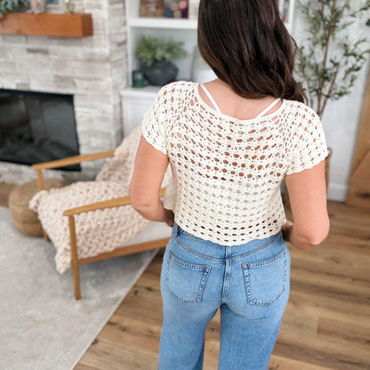 CROCHET PATTERN & VIDEO/ Solea Shell Stitch Cardigan Pattern, Summer Cardigan, Top-Down Cardigan, Xs-5X, Seamless, Pdf
